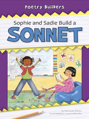 cover image of Sophie and Sadie Build a Sonnet
